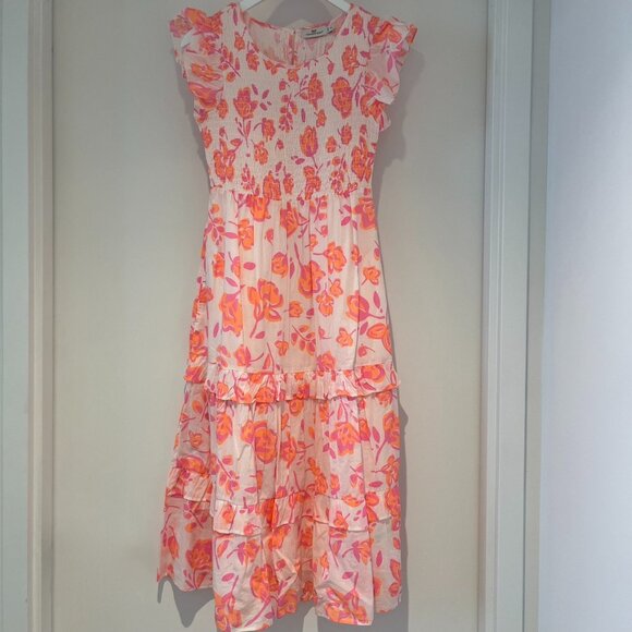 Vineyard Vines Summer Blooms Smocked Dress - Picture 1 of 6